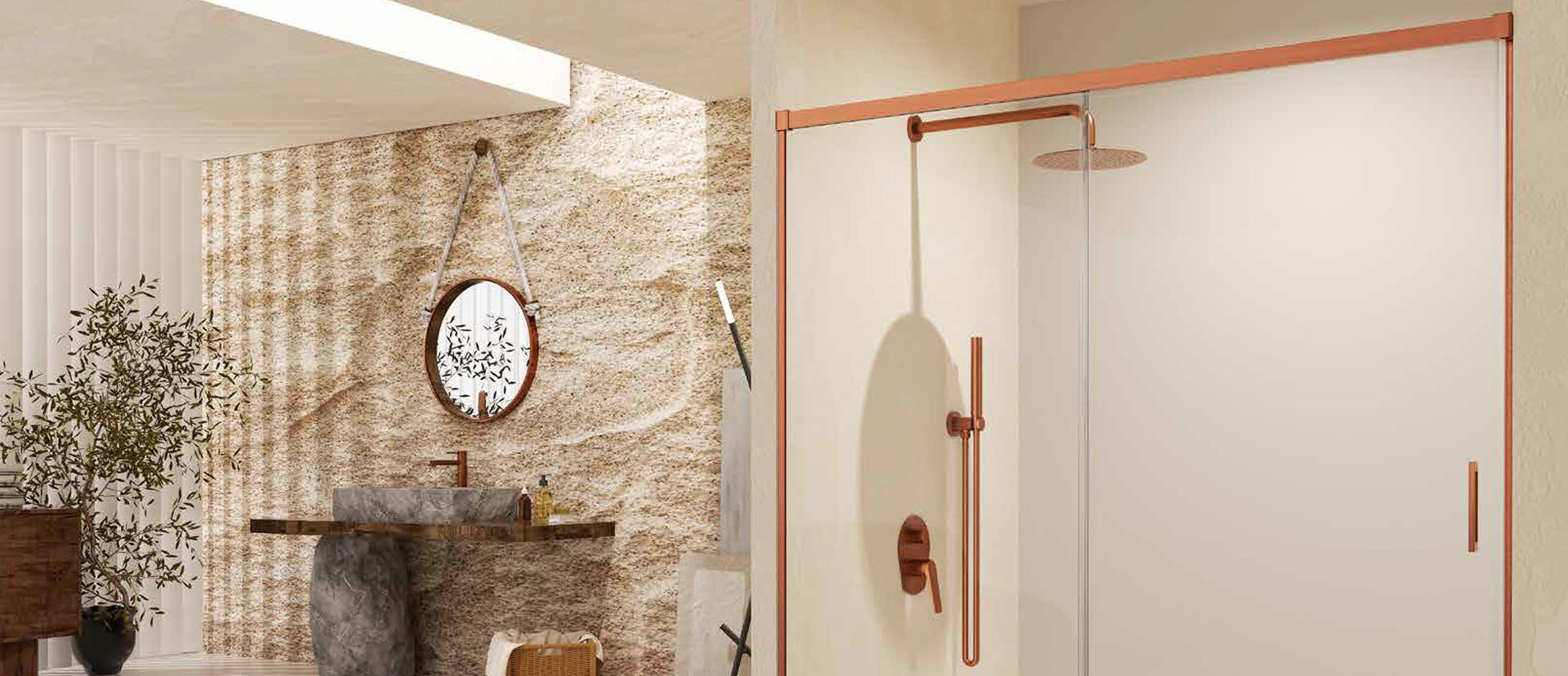Mamparas de Baño Modernas: Tipos, Diseños, Modelos y Colores de Perfilería