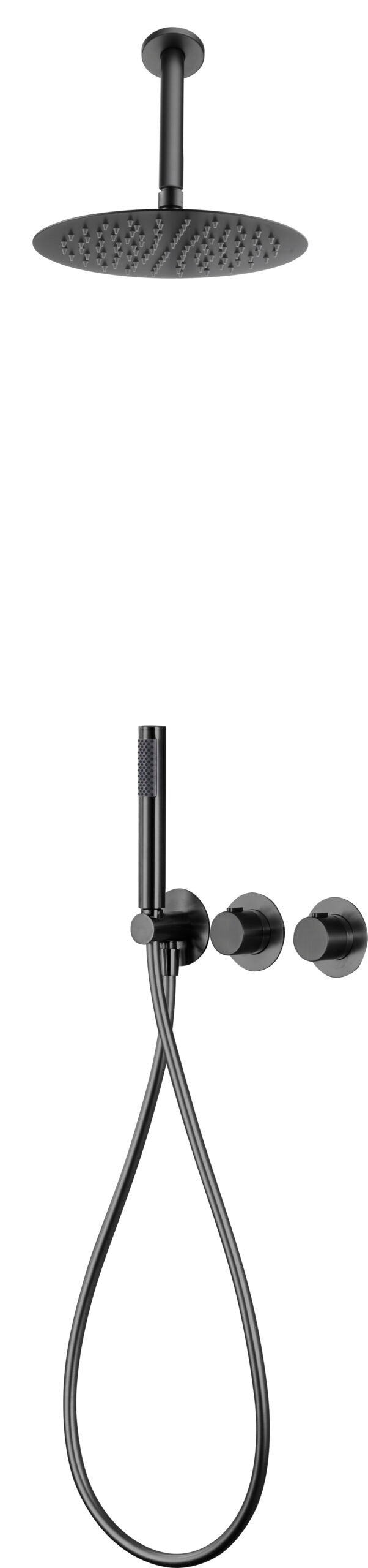 Conjunto ducha termostático empotrado Breda