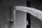 Chicago | Grifo de ducha Monomando | Rociador de acero inox. S.304 Ø25 cm, extraplano y antical | Tubo de salida Pared