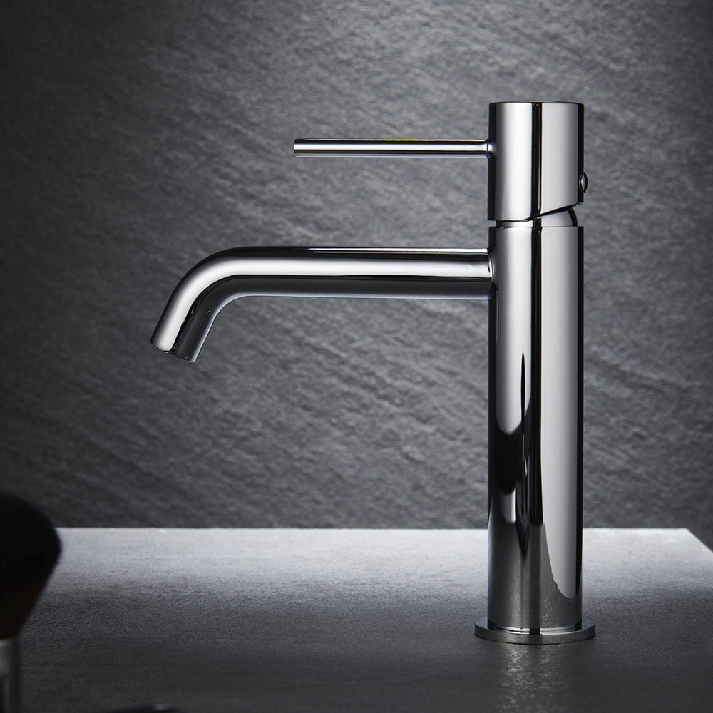 Chicago | Grifo Monomando de Lavabo Bajo | Latón Cartucho cerámico Ø26 mm