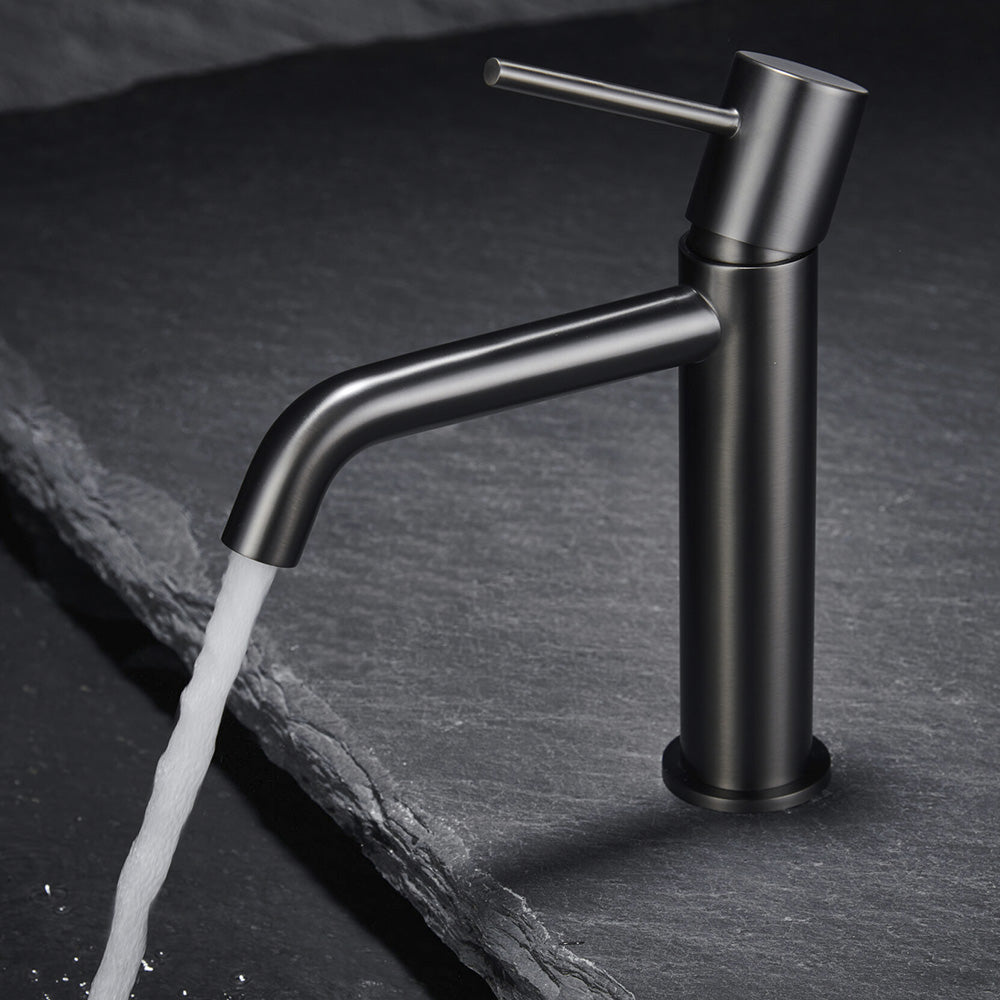 Chicago | Grifo Monomando de Lavabo Bajo | Latón Cartucho cerámico Ø26 mm