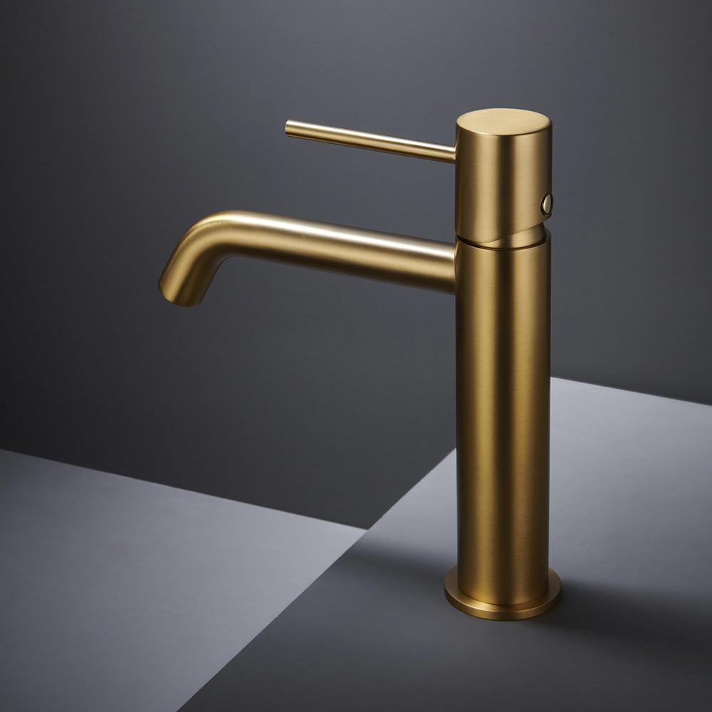 Chicago | Grifo Monomando de Lavabo Bajo | Latón Cartucho cerámico Ø26 mm