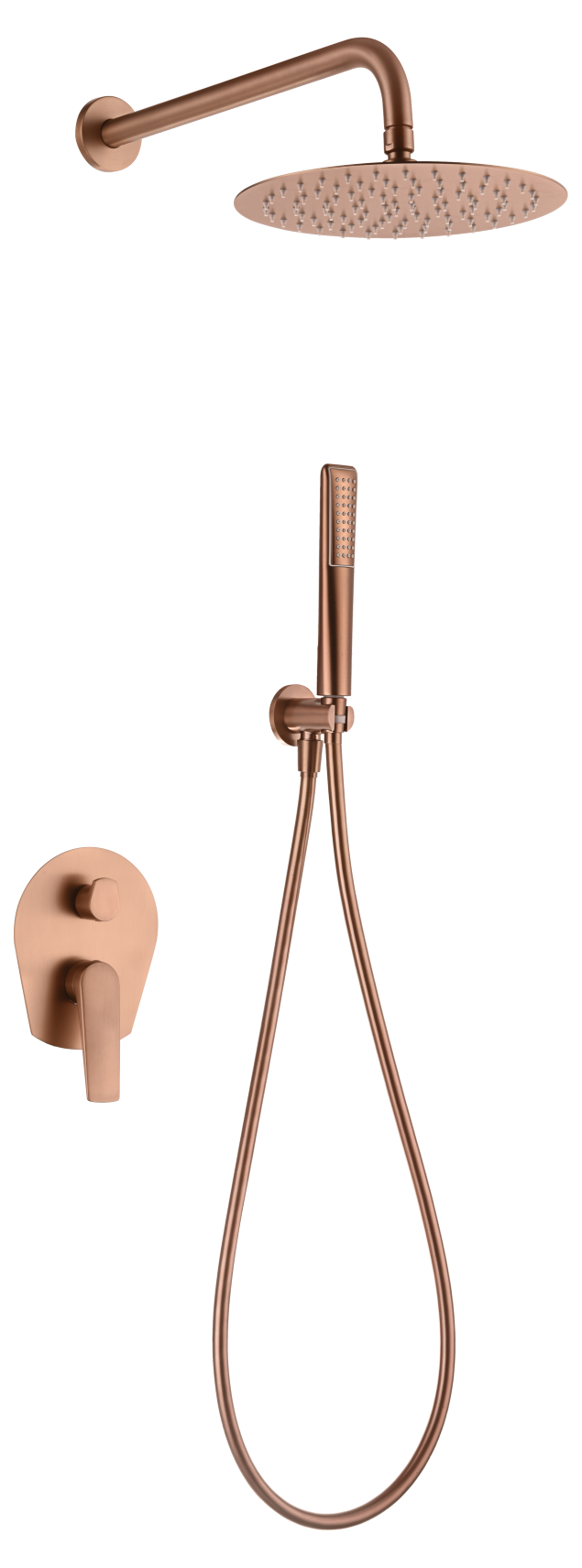 Conjunto ducha monomando empotrado Delos