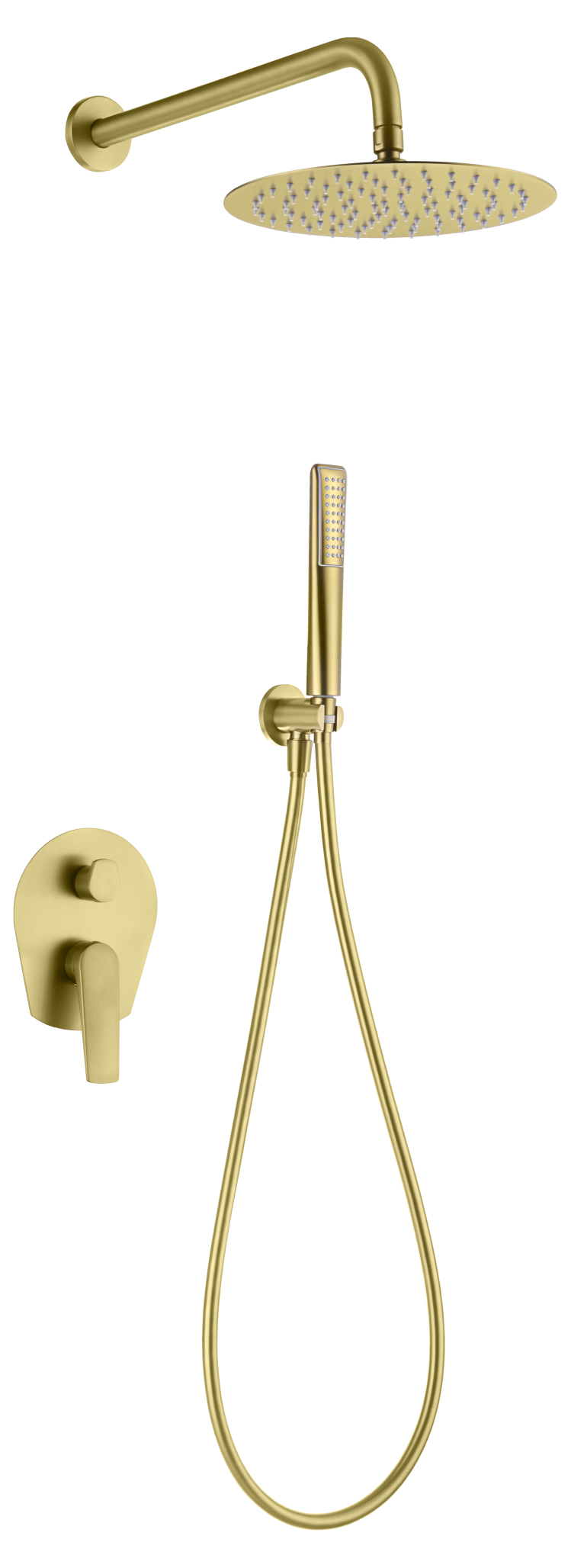 Conjunto ducha monomando empotrado Delos