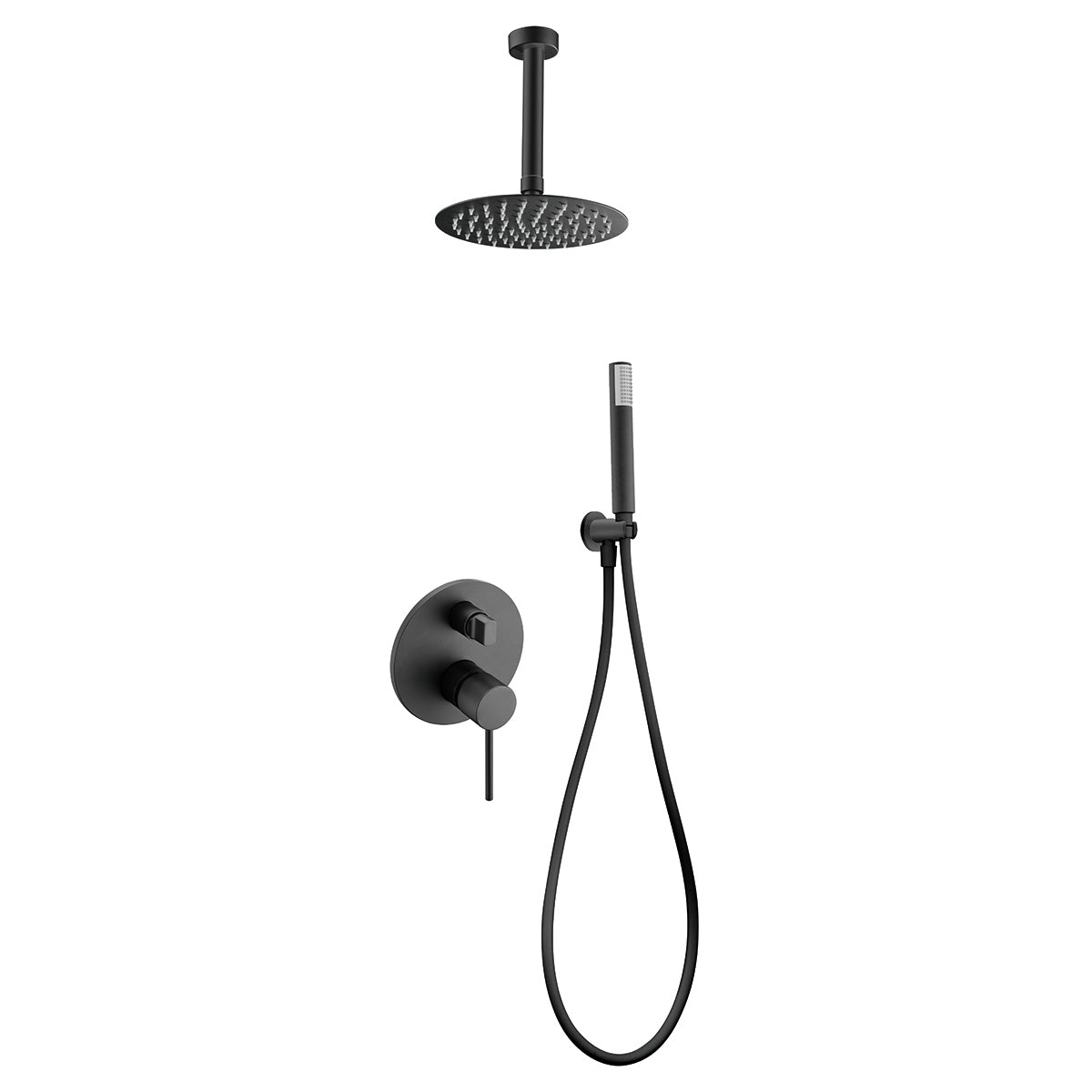 Conjunto de ducha empotrado monomando  Thalos