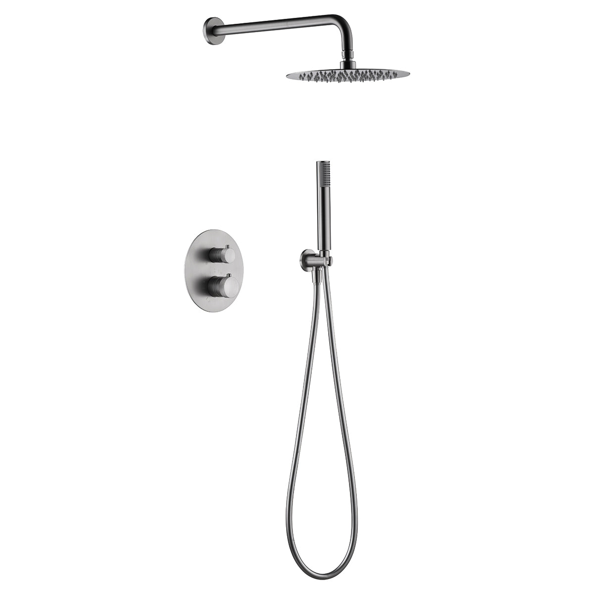 Conjunto de ducha empotrado termostático  Line