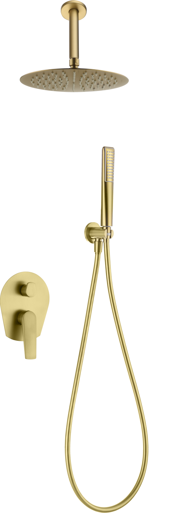 Conjunto ducha monomando empotrado Paros