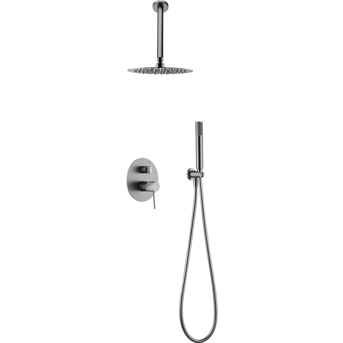 Conjunto de ducha empotrado monomando  Top
