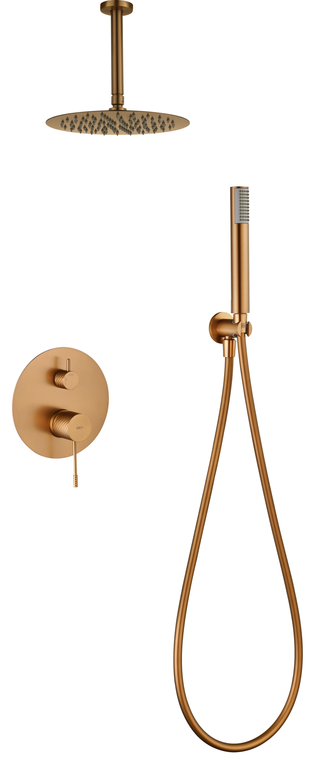 Conjunto Ducha Monomando Empotrado Piamonte