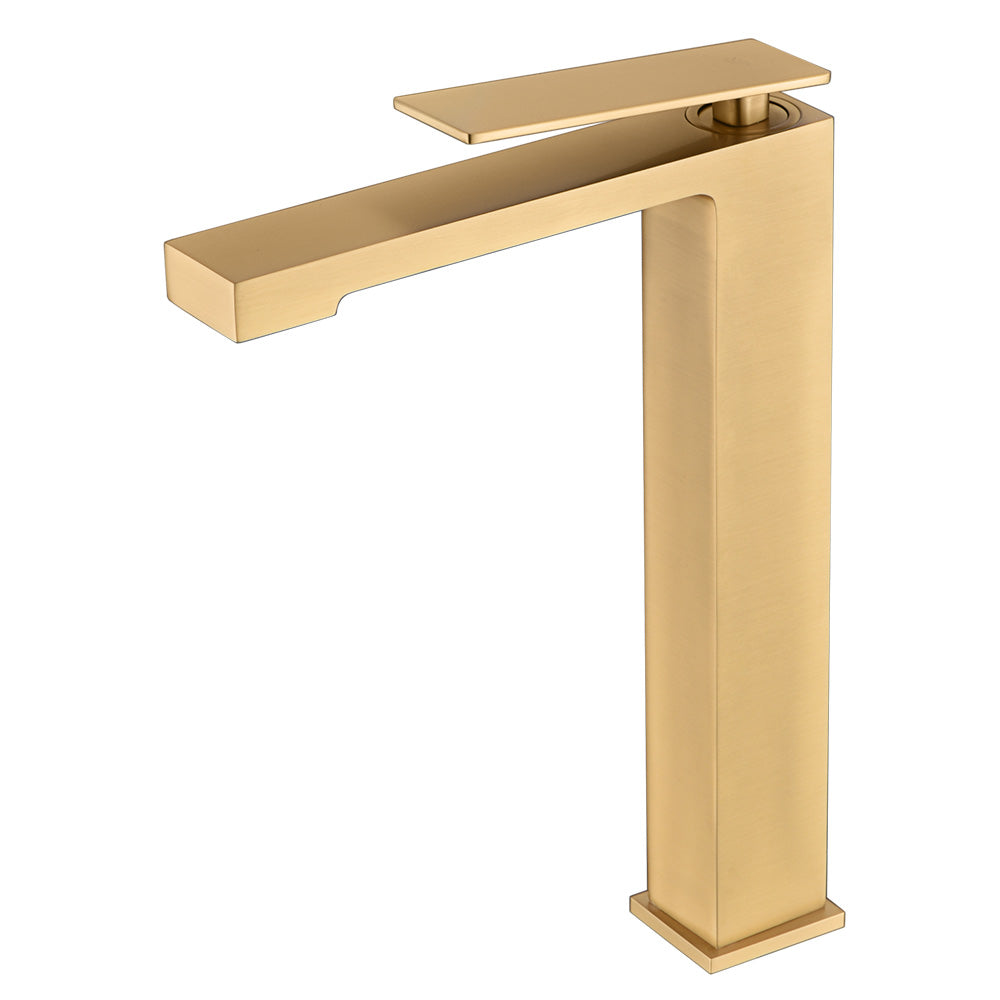 Pisa Grifo Monomando de Lavabo Alto | Laton Cartucho ceramico Ø26mm TOP