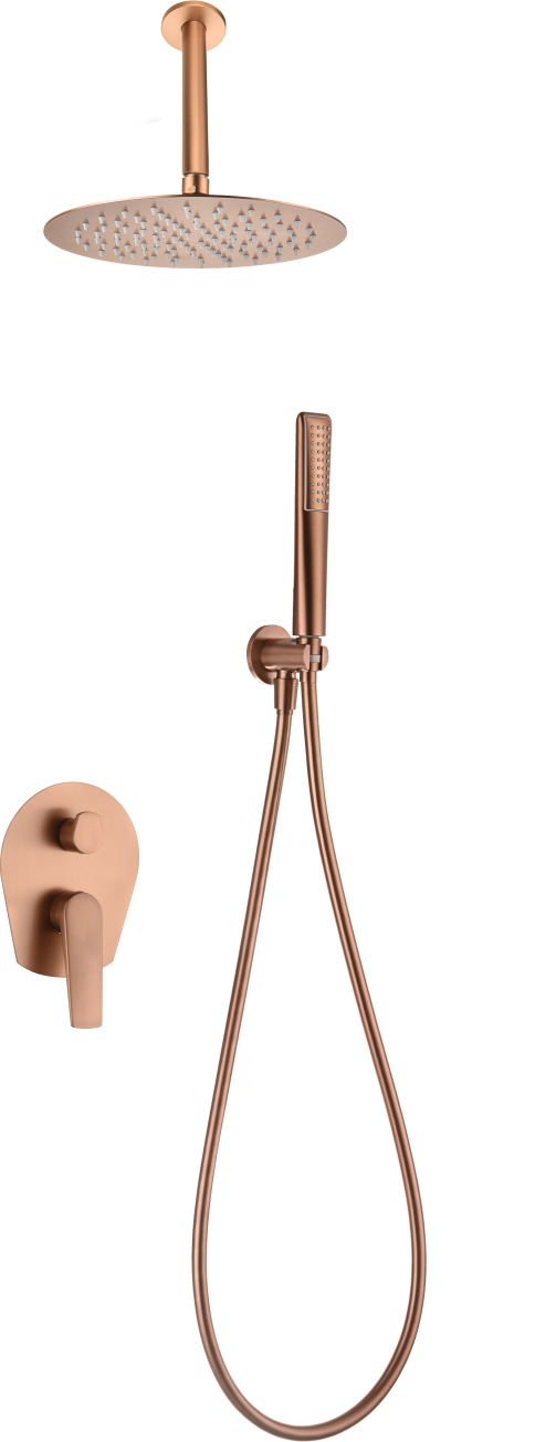 Conjunto ducha monomando empotrado Paros