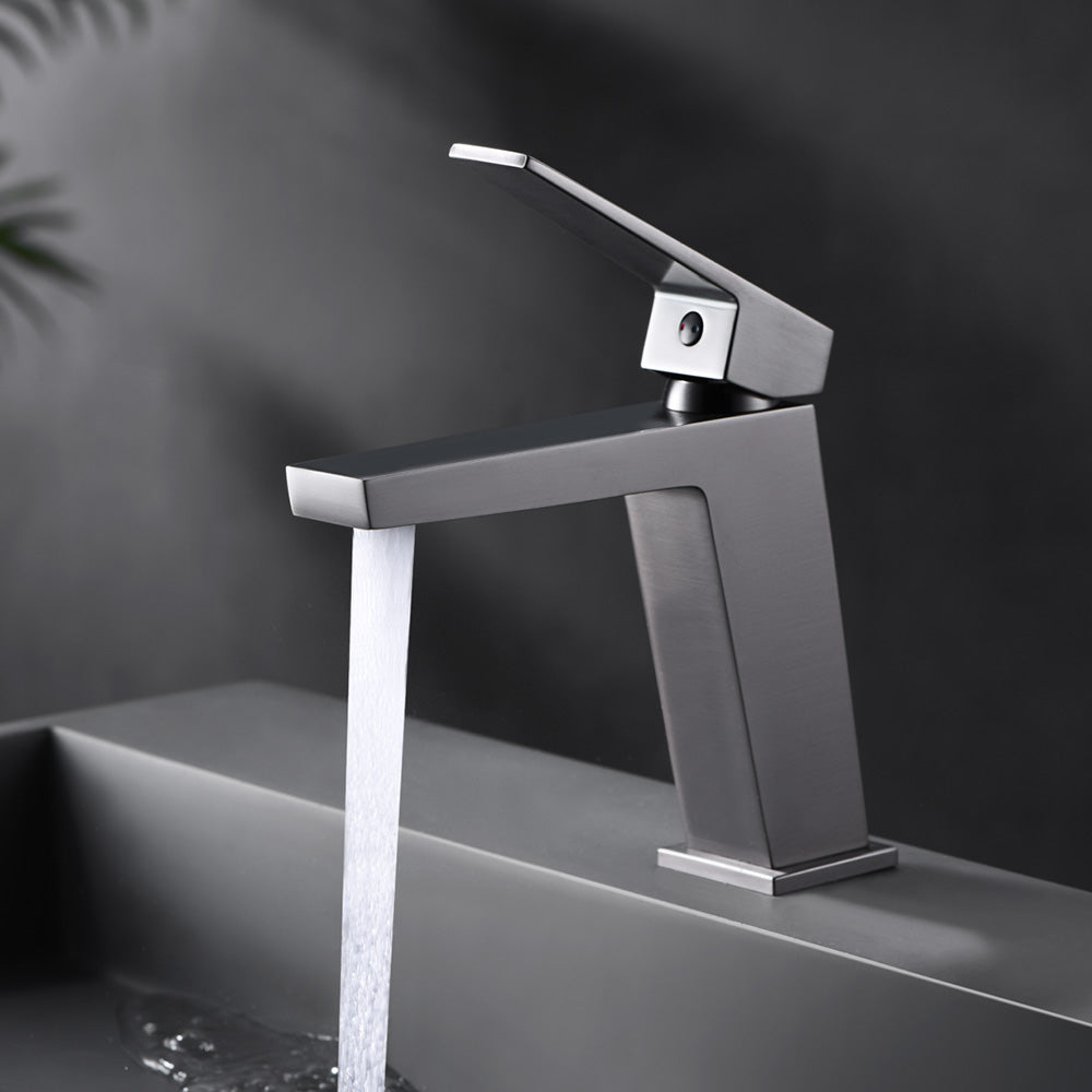 Denver | Grifo Monomando de Lavabo Bajo | Latón Cartucho cerámico Ø26 mm