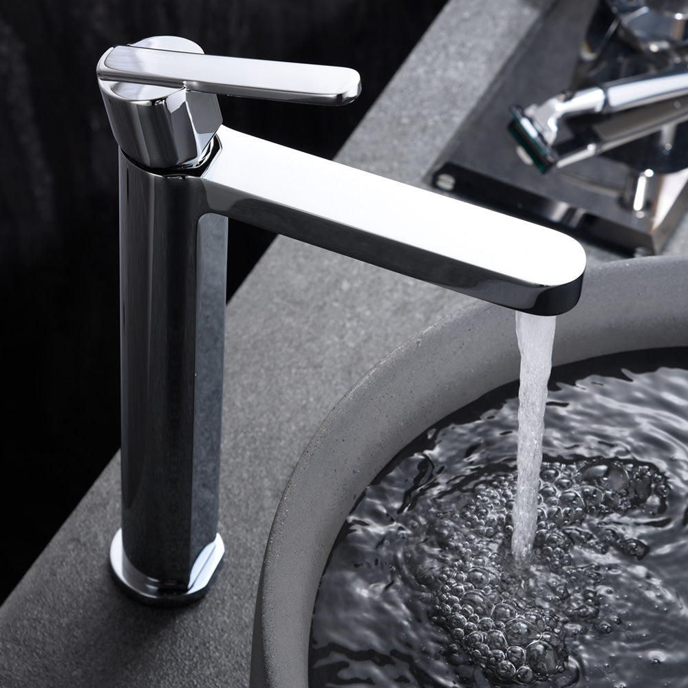 Seattle | Grifo Monomando de Lavabo Alto | Latón