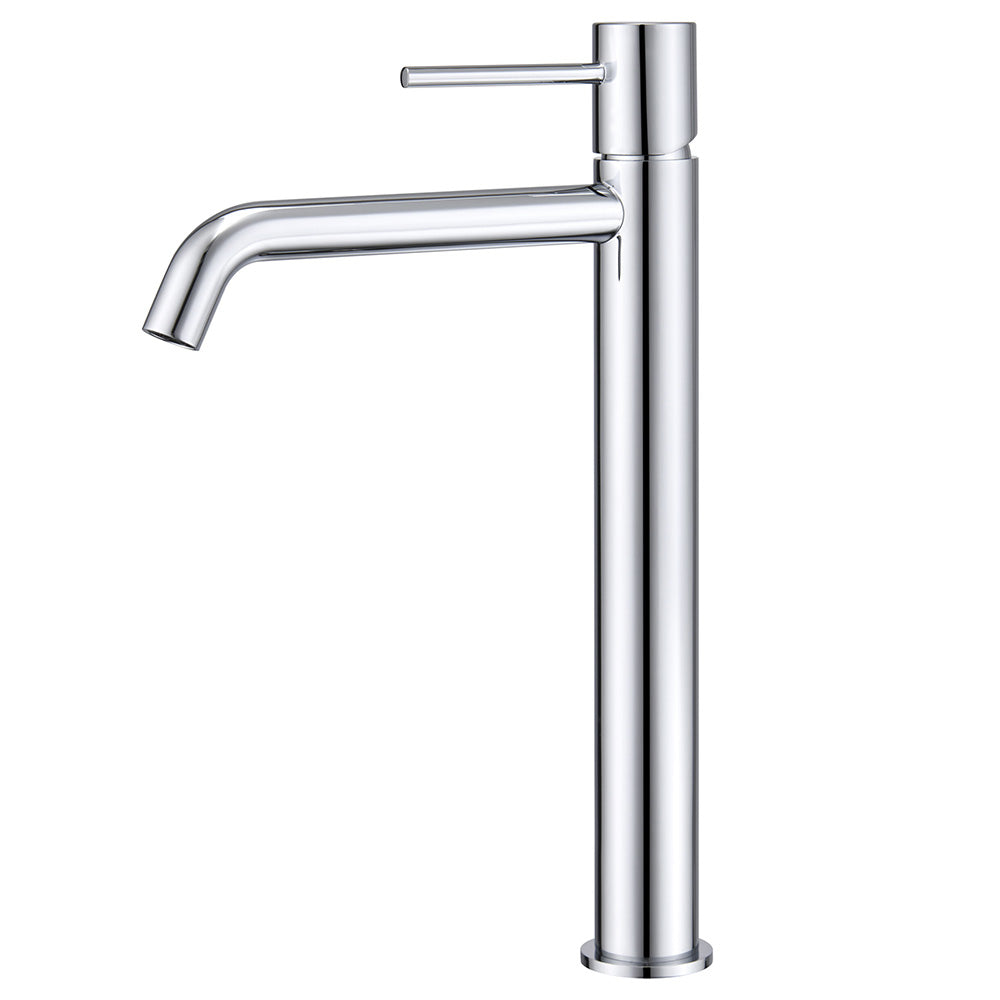 Chicago | Grifo Monomando de Lavabo Alto | Latón Cartucho cerámico Ø26 mm