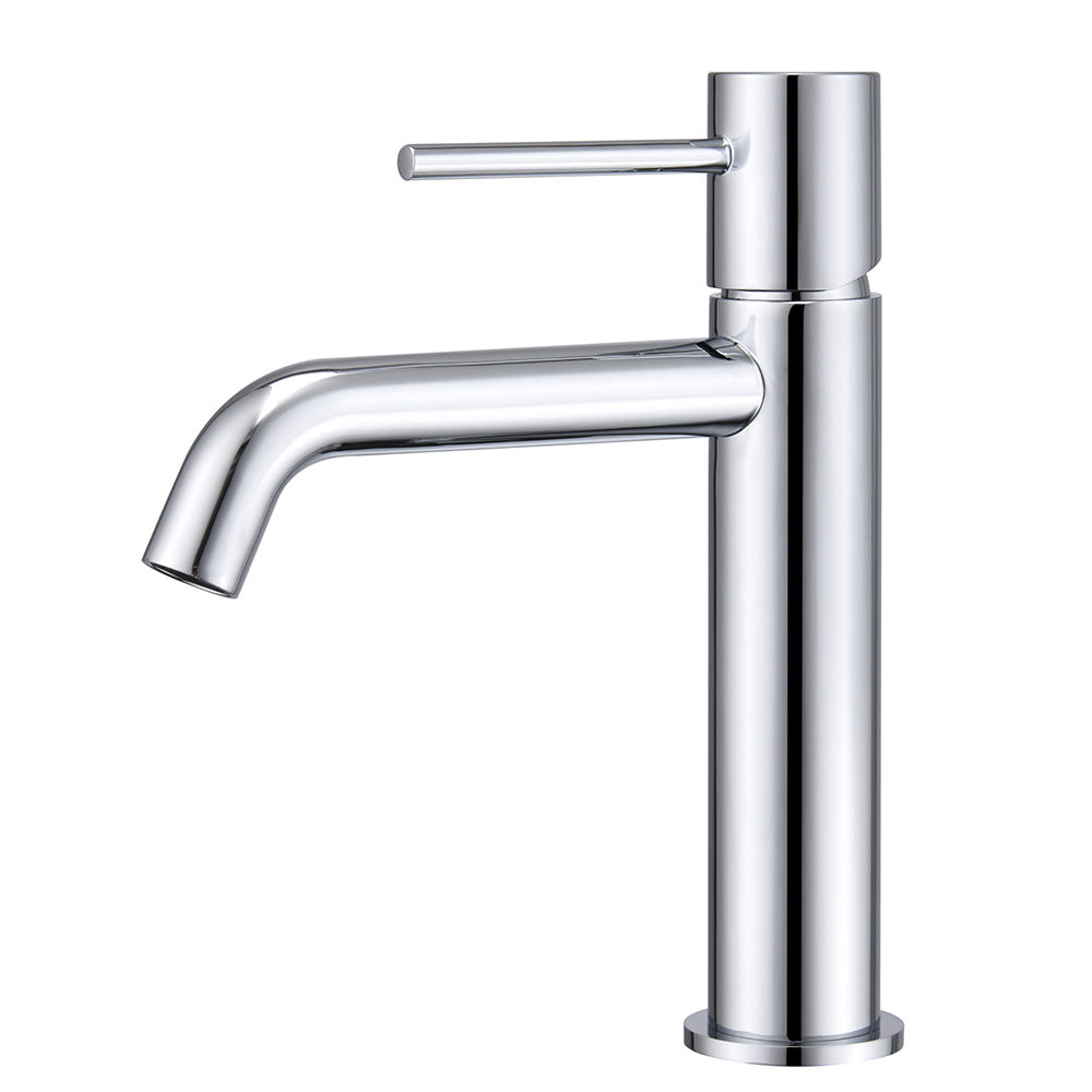 Chicago | Grifo Monomando de Lavabo Bajo | Latón Cartucho cerámico Ø26 mm
