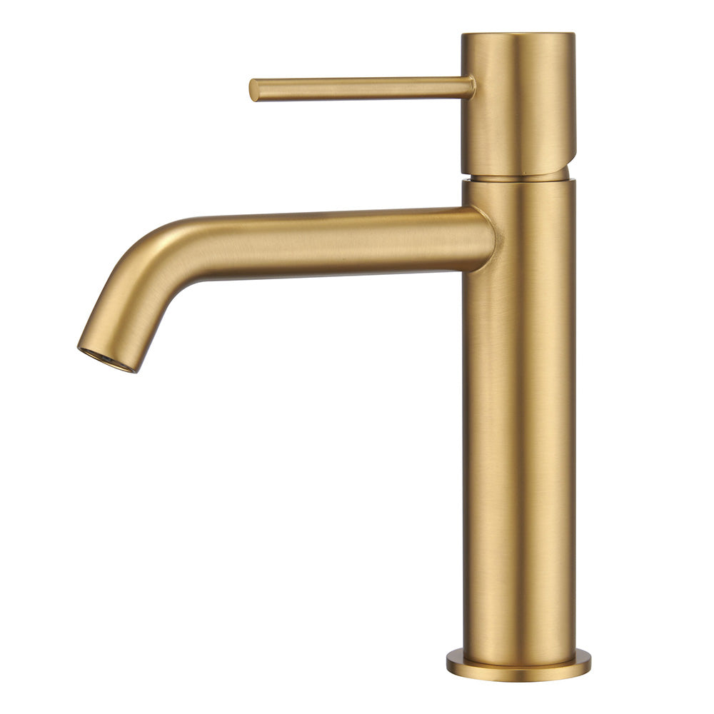 Chicago | Grifo Monomando de Lavabo Bajo | Latón Cartucho cerámico Ø26 mm