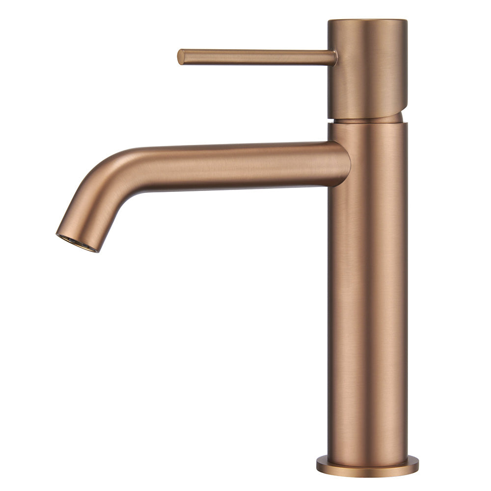 Chicago | Grifo Monomando de Lavabo Bajo | Latón Cartucho cerámico Ø26 mm