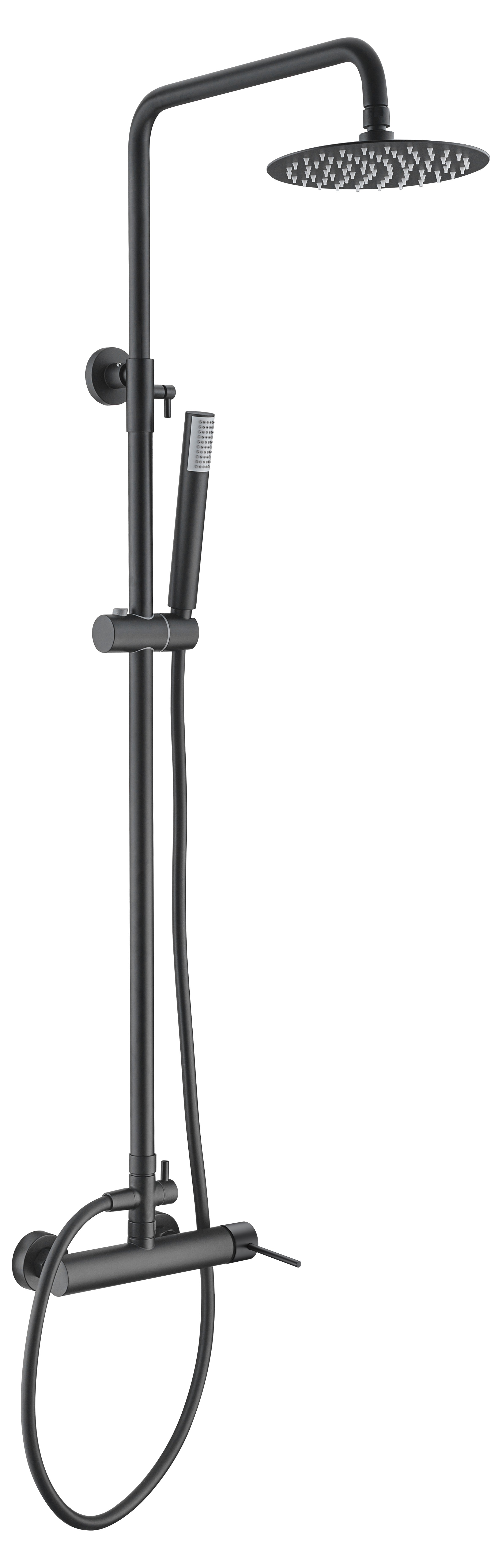 Conjunto de ducha monomando  Milos