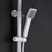 Denver | Columna de ducha con grifo monomando | Rociador Cuadrado acero inox. S.304 20x20 cm | Extraplano Antical