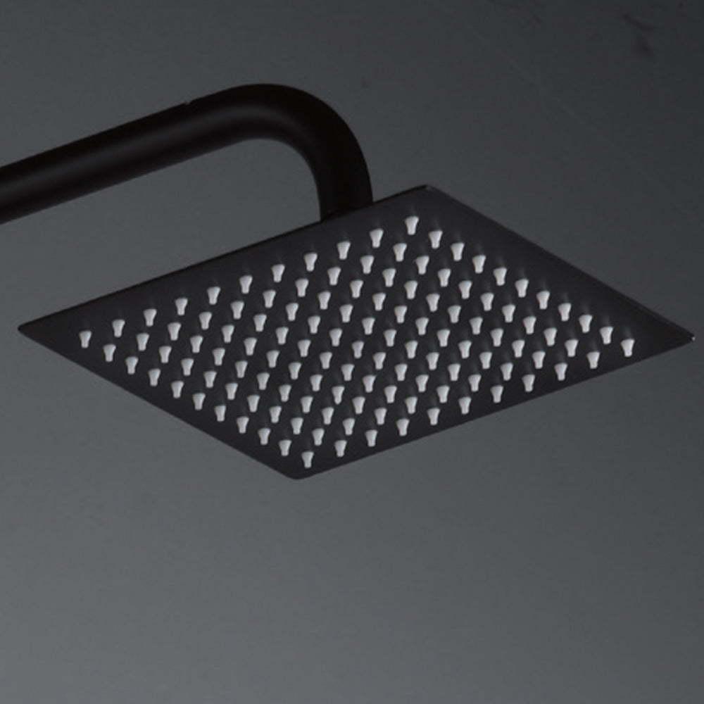 Denver | Columna de ducha con grifo monomando | Rociador Cuadrado acero inox. S.304 20x20 cm | Extraplano Antical