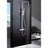 Denver | Columna de ducha con grifo termostatico | Rociador Cuadrado acero inox. S.304 20x20 cm | Extraplano Antical