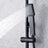 Denver | Columna de ducha con grifo termostatico | Rociador Cuadrado acero inox. S.304 20x20 cm | Extraplano Antical