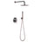 Conjunto de ducha empotrado monomando  Line