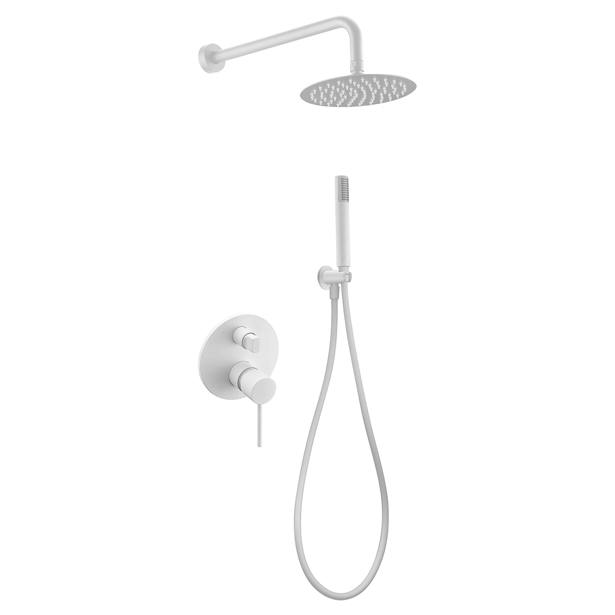 Conjunto de ducha empotrado monomando  Milos