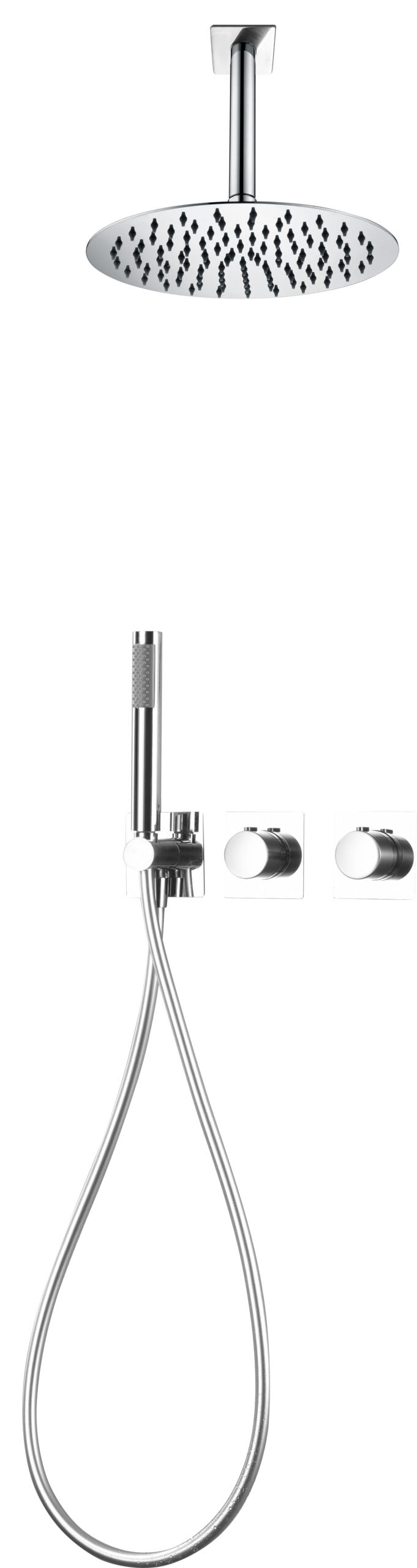 Conjunto ducha termostatico empotrado Nepal