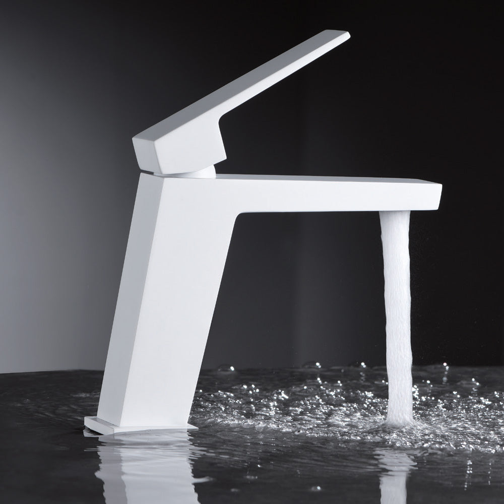 Denver | Grifo Monomando de Lavabo Bajo | Latón Cartucho cerámico Ø26 mm