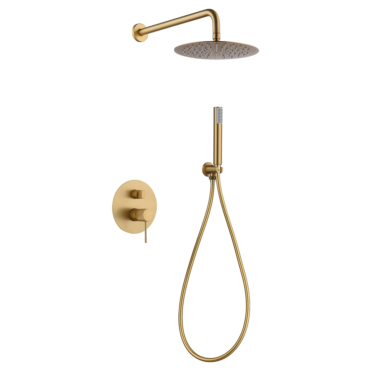 Conjunto de ducha empotrado monomando  Line