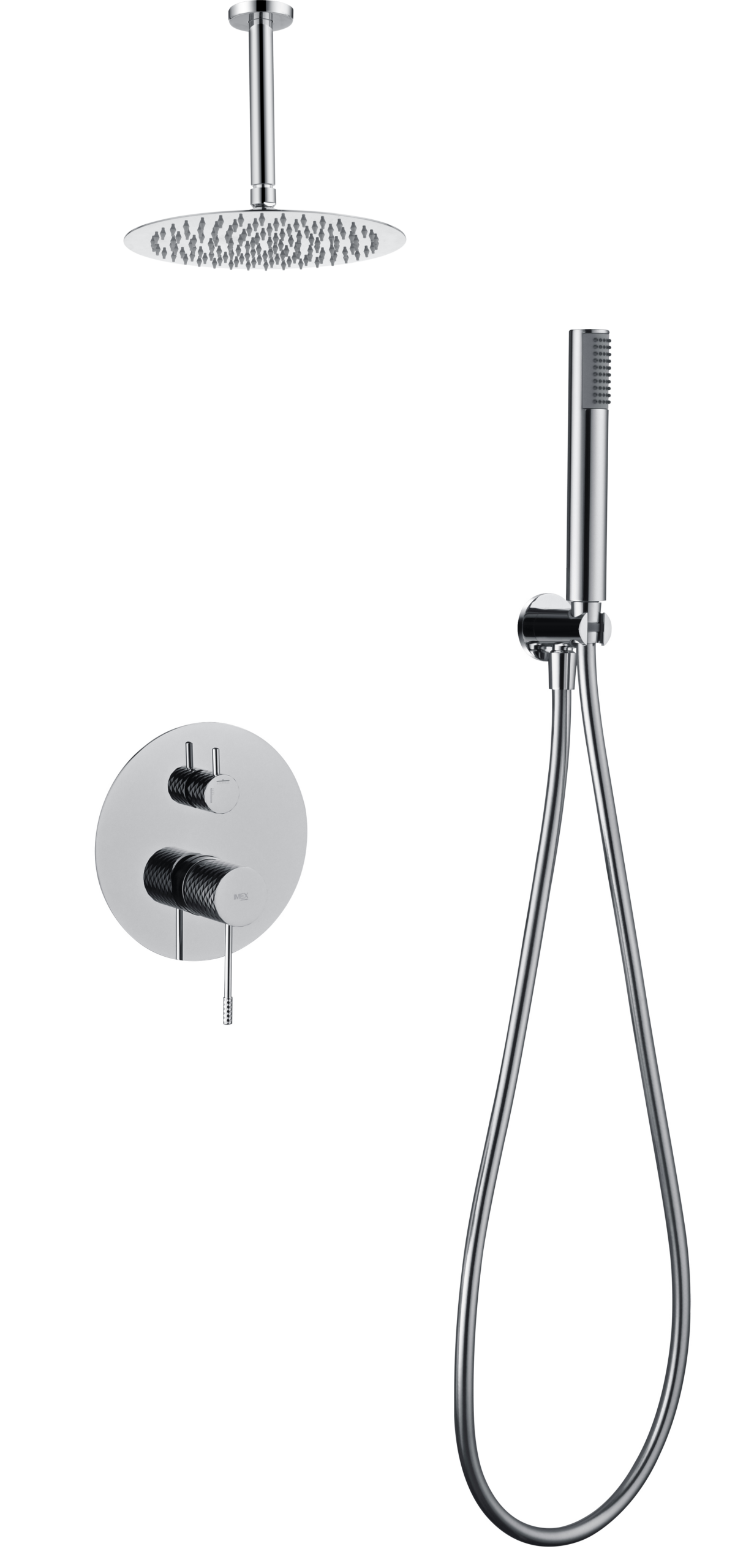 Conjunto Ducha Monomando Empotrado Piamonte