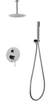 Conjunto Ducha Monomando Empotrado Piamonte