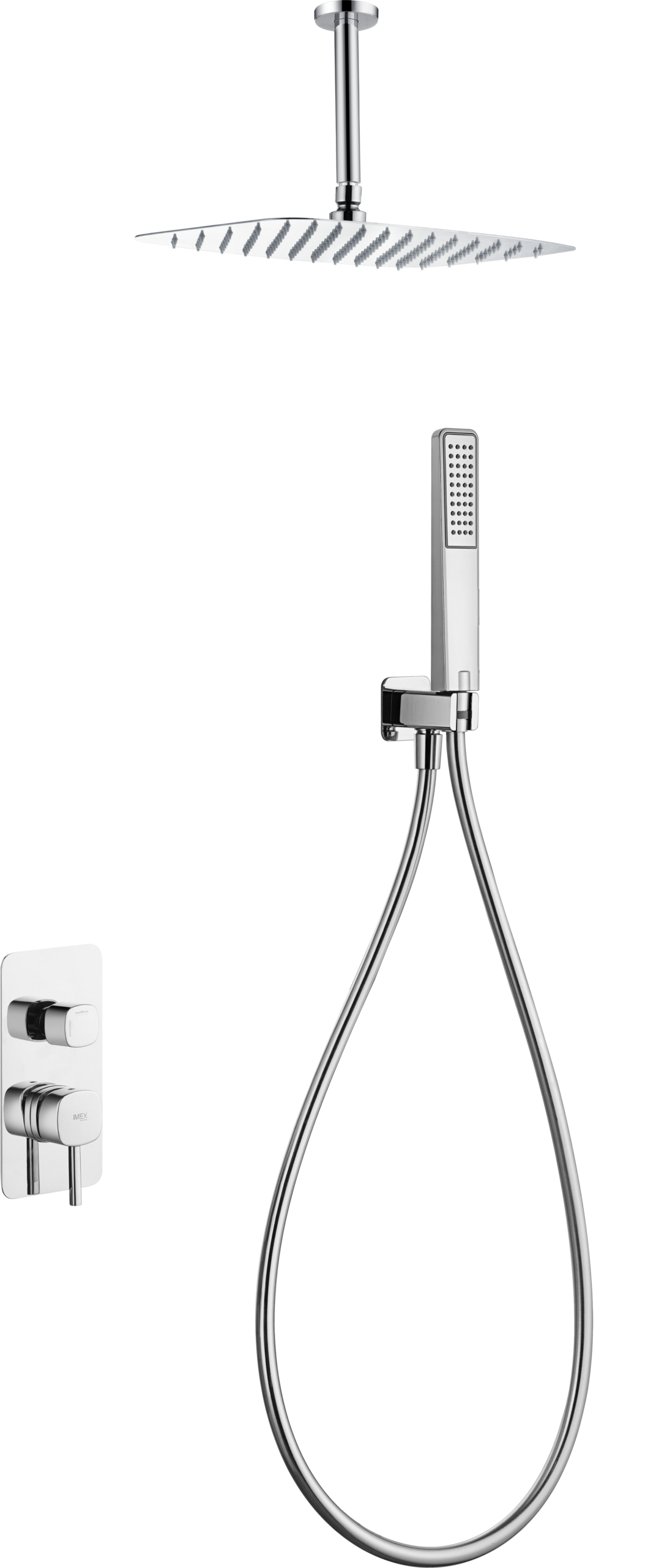 Conjunto Ducha Monomando Empotrado Arezzo