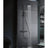 Chicago | Columna de ducha con grifo monomando | Rociador Redondo acero inox. S.304 Ø20 cm | Extraplano Antical