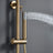 Chicago | Columna de ducha con grifo termostatico | Rociador Redondo acero inox. S.304 Ø20 cm | Extraplano Antical