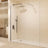Alaska | Panel de Ducha Fijo Walk In | Vidrio Templado 6 mm Antical Transparente | Altura 195 cm