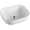 Lavabo sobre encimera ceramico blanco brillo