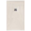 Plato ducha resina con borde beige